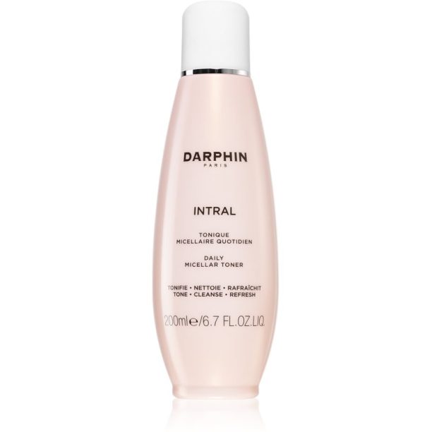 Darphin Intral Daily Micellar Toner нежна почистваща мицеларна вода за чувствителна кожа на лицето 200 мл.