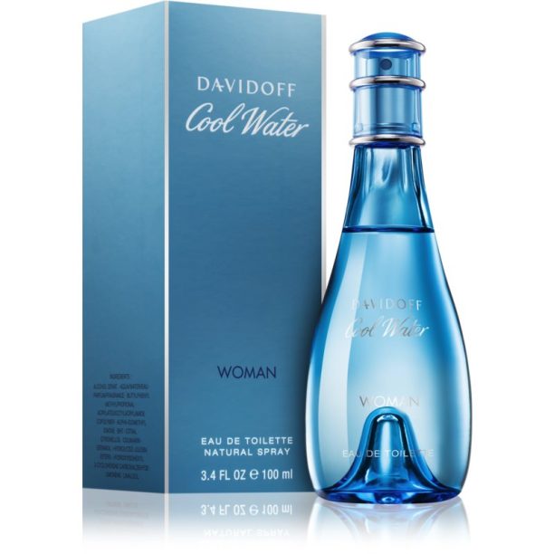 Davidoff Cool Water Woman тоалетна вода за жени 100 мл. на ниска цена