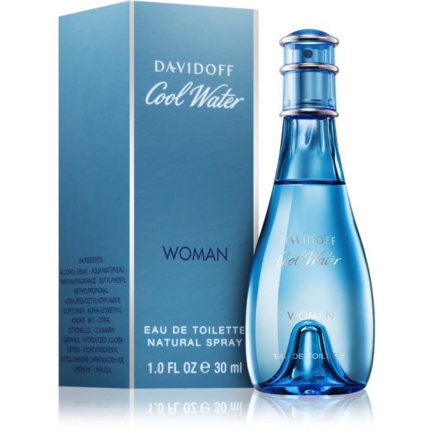 Davidoff Cool Water Woman тоалетна вода за жени 30 мл. на ниска цена