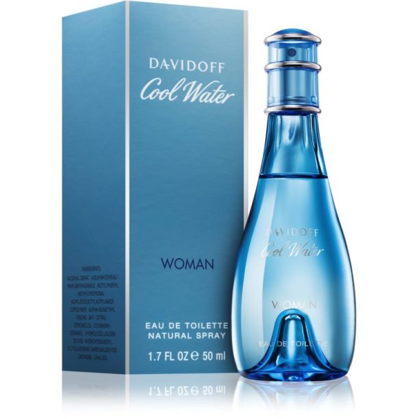 Davidoff Cool Water Woman тоалетна вода за жени 50 мл. на ниска цена