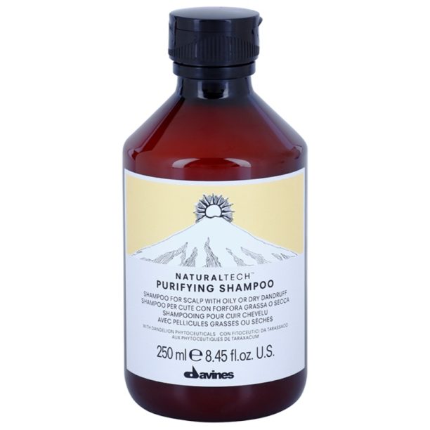 Davines Naturaltech Purifying Shampoo почистващ шампоан против пърхот 250 мл.