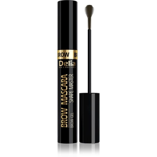 Delia Cosmetics Brow Mascara Shape Master спирала за вежди цвят 01 Light Brown 11 мл.