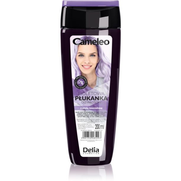 Delia Cosmetics Cameleo Flower Water тонираща боя за коса цвят Violet 200 мл.