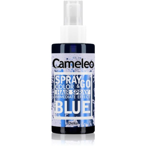 Delia Cosmetics Cameleo Spray & Go тониращ спрей за коса цвят Blue 150 мл.