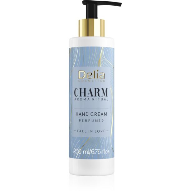 Delia Cosmetics Charm Aroma Ritual Fall in Love крем за ръце  с дозатор 200 мл.