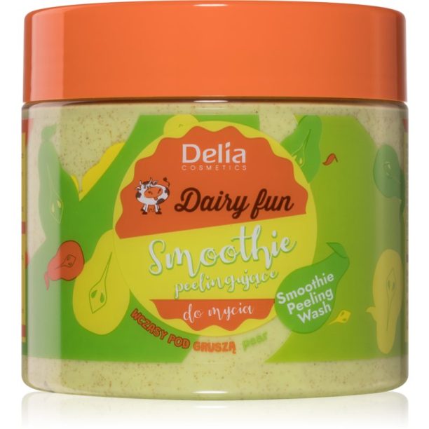 Delia Cosmetics Dairy Fun пилинг за тяло Pear 350 гр.