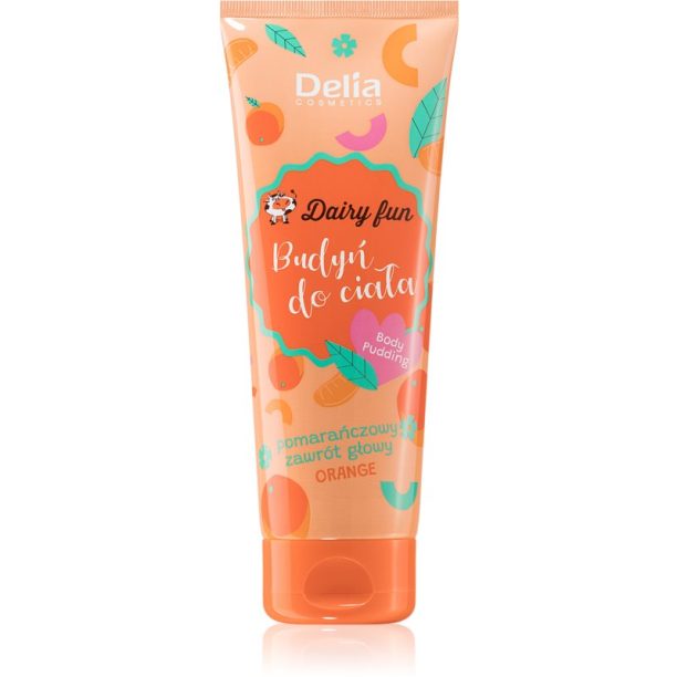 Delia Cosmetics Dairy Fun пяна-грижа за тяло Orange 250 мл.