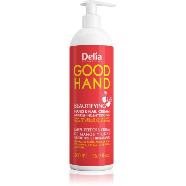 Delia Cosmetics Good Hand Beautifying хидратиращ крем за ръце и нокти 500 мл.