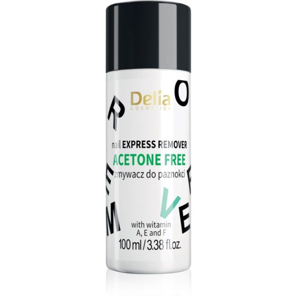 Delia Cosmetics Nail Express лакочистител с витамини 100 мл.