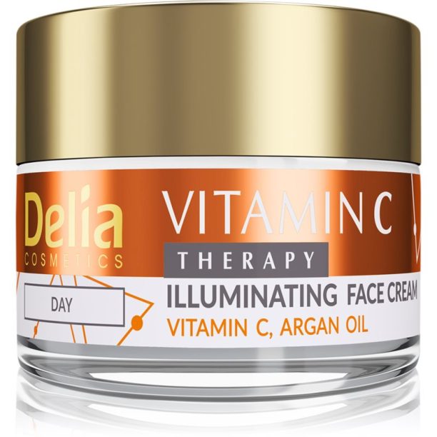 Delia Cosmetics Vitamin C Therapy озаряващ крем 50 мл.