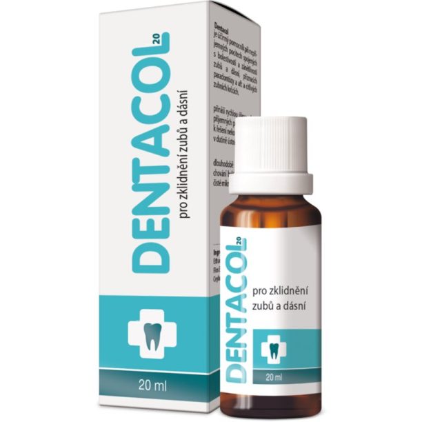 Dentacol Dentacol Sensitive вода за уста при чувствителни зъби и венци с успокояващ ефект 20 мл.