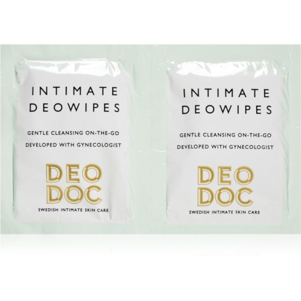 DeoDoc DeoWipes Jasmine Pear кърпички за интимна хигиена 10 бр.