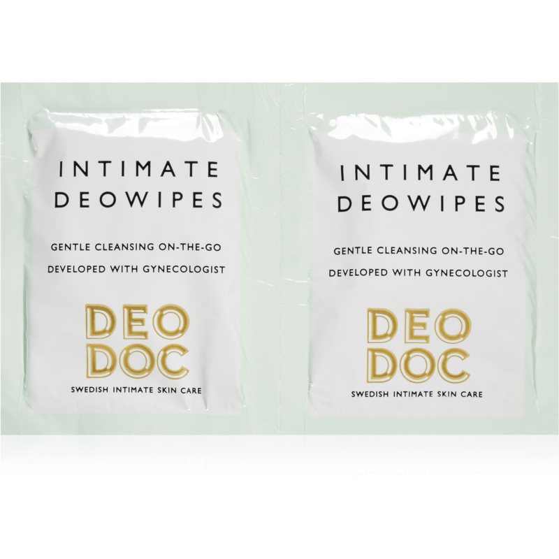 DeoDoc DeoWipes Jasmine Pear кърпички за интимна хигиена 10 бр.