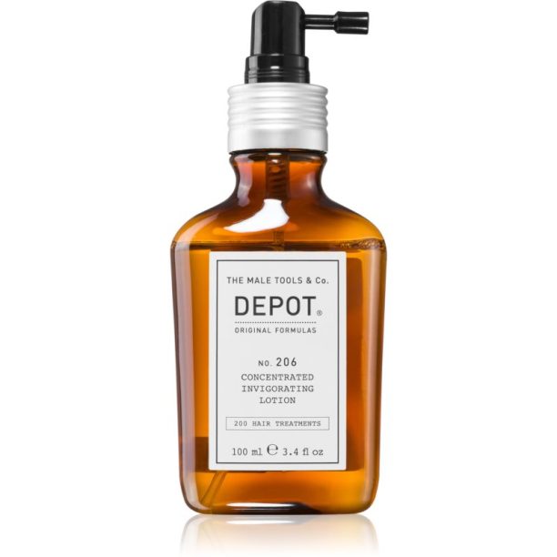 Depot No. 206 Concentrated Invigorating Lotion козметика за коса срещу изтъняване на косата 100 мл.