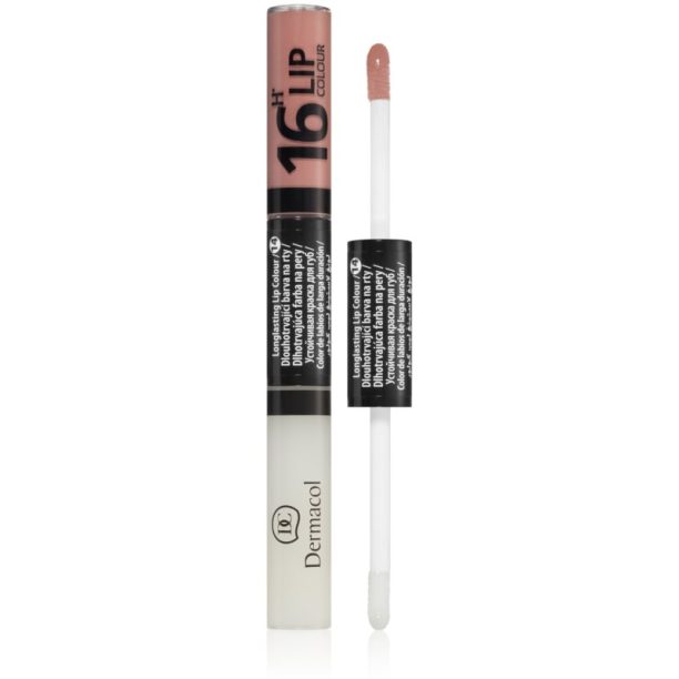 Dermacol 16H Lip Colour дълготране двуфазен цвят и гланц за устни цвят 14 4.8 гр.