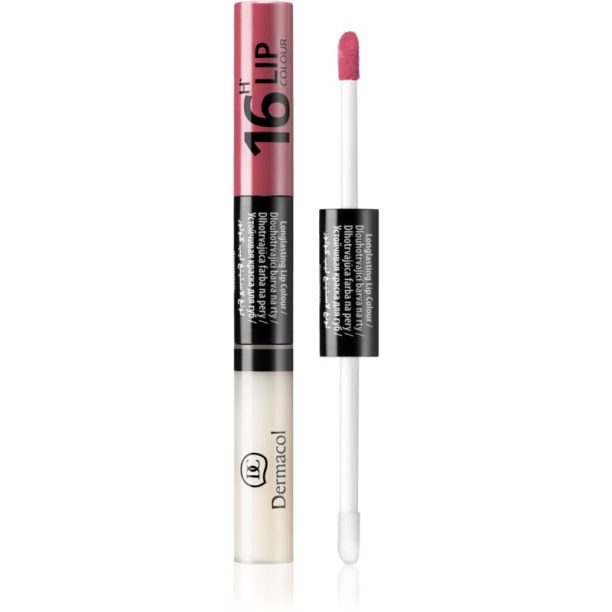 Dermacol 16H Lip Colour дълготране двуфазен цвят и гланц за устни цвят 35 4.8 гр.