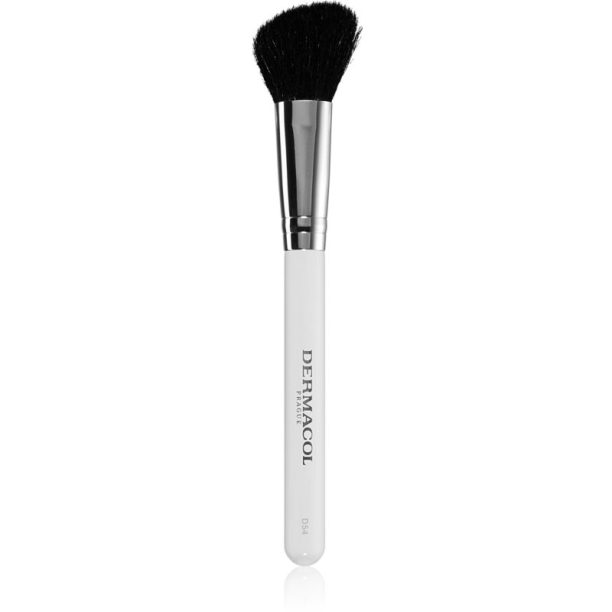 Dermacol Accessories Master Brush by PetraLovelyHair четка за руж и бронзант D54 Silver 1 бр.