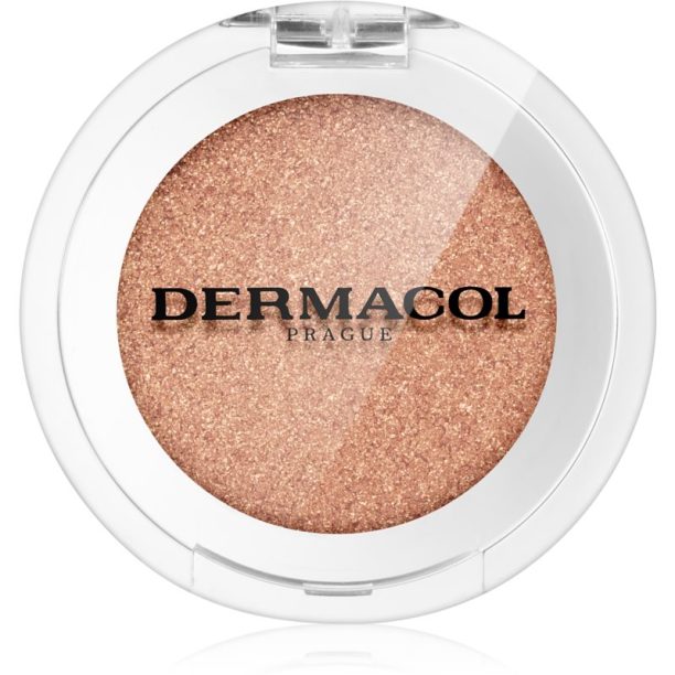 Dermacol Compact Mono сенки за очи за мокро и сухо нанасяне цвят 06 Creme Brulée 2 гр.