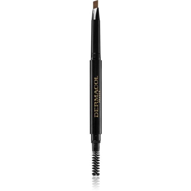 Dermacol Eyebrow Perfector автоматичен молив за вежди с четка цвят 03