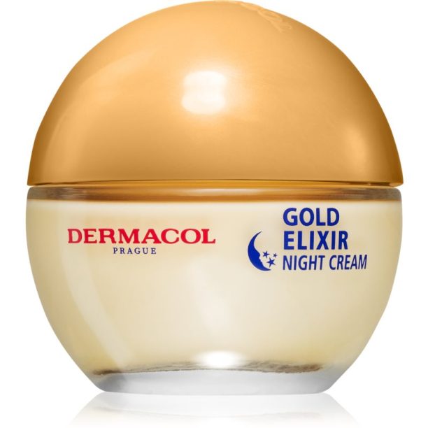 Dermacol Gold Elixir нощен подмладяващ крем с хайвер 50 мл. на ниска цена