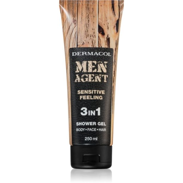 Dermacol Men Agent Sensitive Feeling душ гел  3 в 1 250 мл.