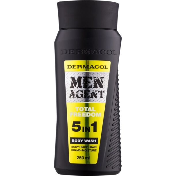 Dermacol Men Agent Total Freedom душ гел  5 в 1 250 мл.