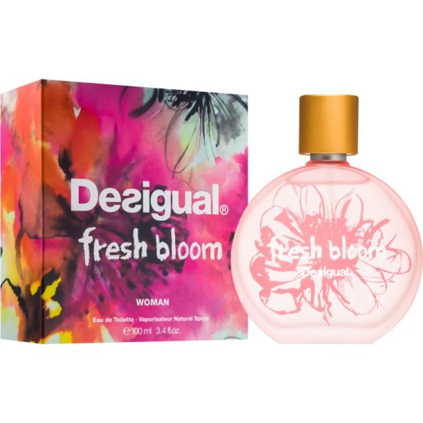 Desigual Fresh Bloom тоалетна вода за жени 100 мл. на ниска цена