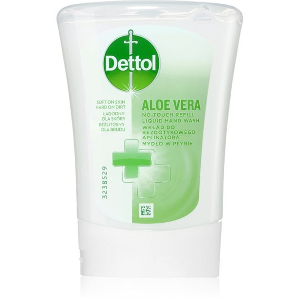 Dettol Antibacterial пълнител за безконтактен дозатор за сапун Aloe Vera 250 мл.