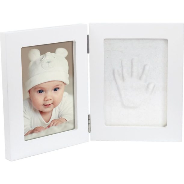 Dooky Luxury Memory Box Double Frame Handprint комплект за отпечатъци на бебето 1 бр. на ниска цена