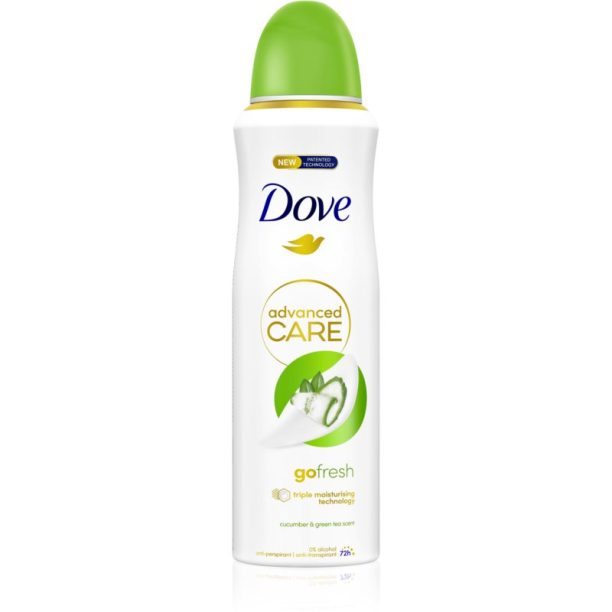 Dove Advanced Care Cucumber & Green Tea антиперспирант 72 ч. 200 мл.