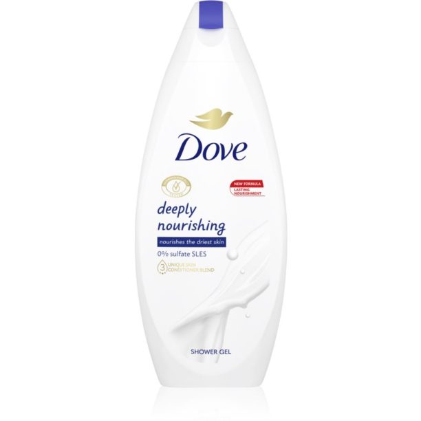 Dove Deeply Nourishing овлажняващ душ гел 250 мл.