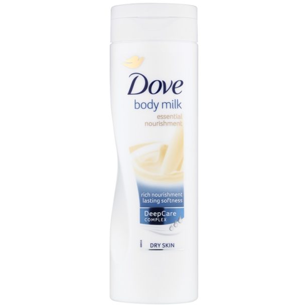 Dove Essential Nourishment тоалетно мляко за тяло за суха кожа 250 мл.