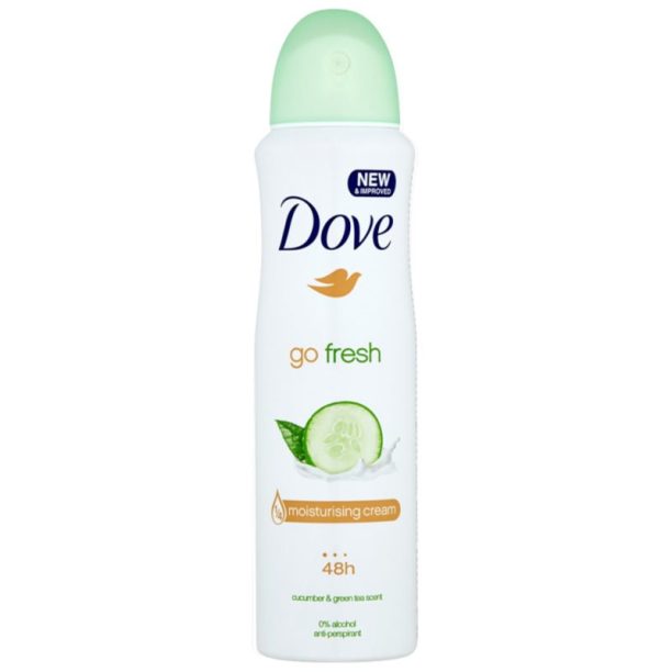 Dove Go Fresh Fresh Touch антиперспирант 48 часа краставица и зелен чай 150 мл.