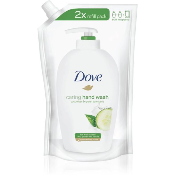 Dove Go Fresh Fresh Touch течен сапун пълнител краставица и зелен чай 500 мл.