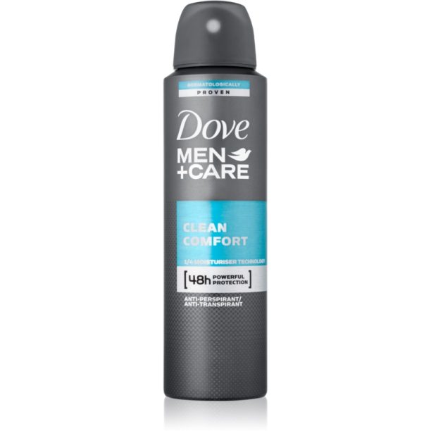 Dove Men+Care Antiperspirant антиперспирант-спрей 48 часа 150 мл.