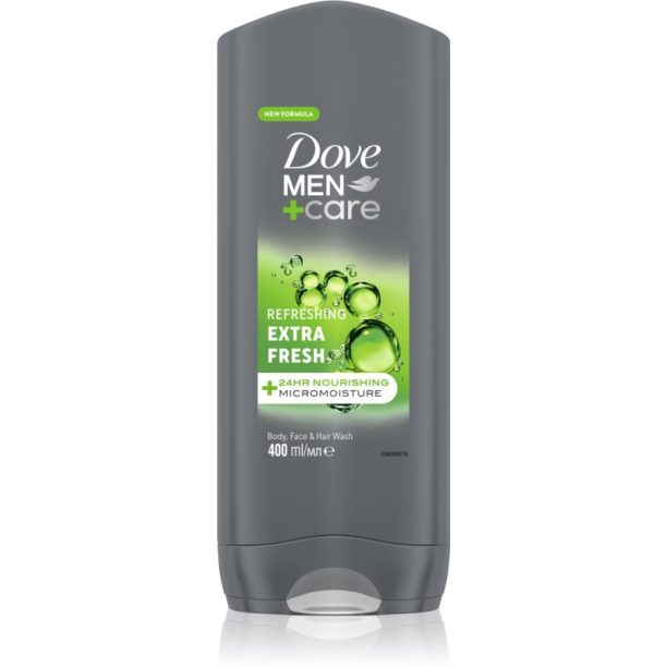 Dove Men+Care Extra Fresh душ гел за тяло и лице 400 мл.