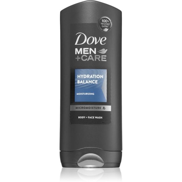 Dove Men+Care Hydration Balance душ гел за тяло и коса за мъже 400 мл.