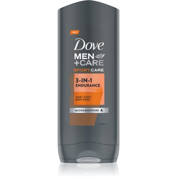 Dove Men+Care Sport Care душ-гел за мъже 3 в 1 400 мл.