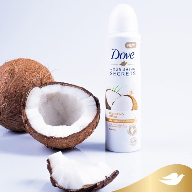 Dove Nourishing Secrets Restoring Ritual антиперспирант-спрей с 48 часов ефект 150 мл. на ниска цена