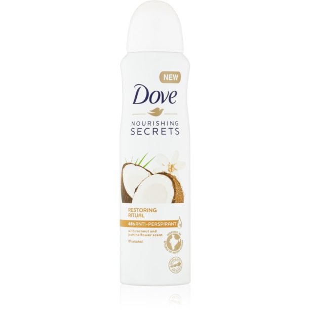 Dove Nourishing Secrets Restoring Ritual антиперспирант-спрей с 48 часов ефект 150 мл.