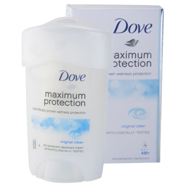 Dove Original Maximum Protection крем-антиперспирант 48h  45 мл. купи на топ цена