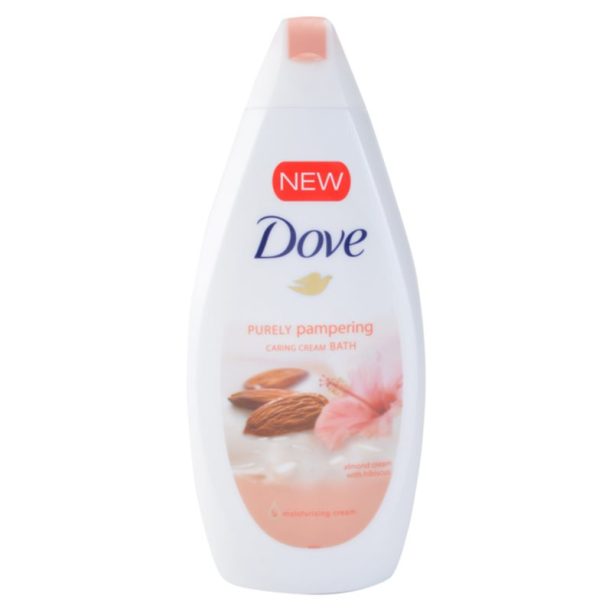 Dove Purely Pampering Almond пяна за вана бадеми и хибискус 500 мл.