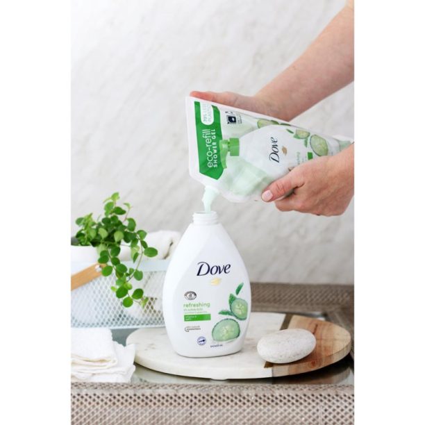 Dove Refreshing освежаващ душ гел пълнител 720 мл. купи на топ цена