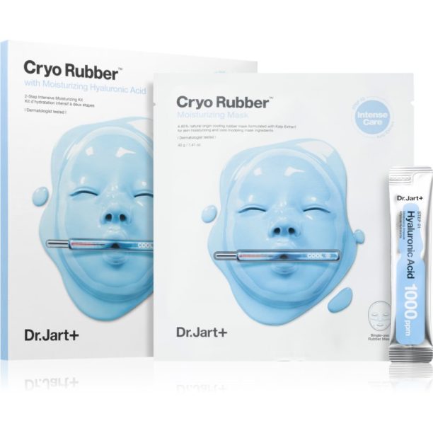 Dr. Jart+ Cryo Rubber™ with Moisturizing Hyaluronic Acid интензивна хидратираща маска с хиалуронова киселина на ниска цена