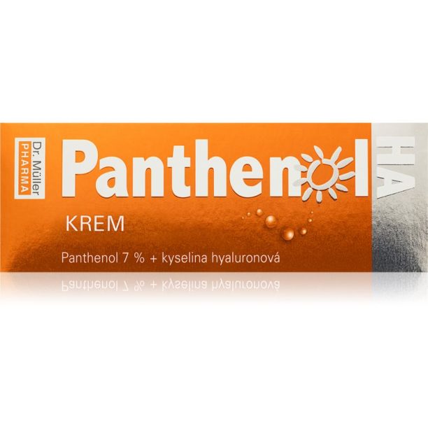 Dr. Müller Panthenol HA cream 7% крем след слънчеви бани с хиалуронова киселина 30 мл.