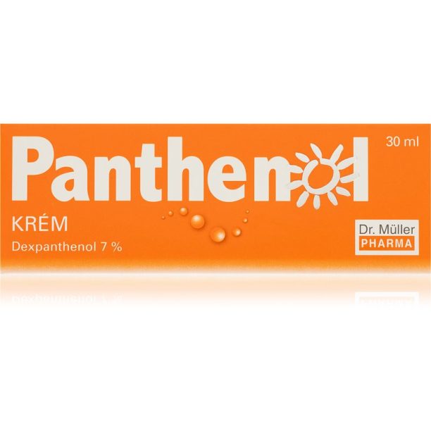 Dr. Müller Panthenol cream 7% хидратиращ и успокояващ крем след слънчеви бани 30 мл.