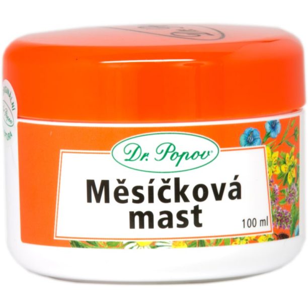 Dr. Popov Herbal ointments Calendula възстановителна грижа 100 мл.