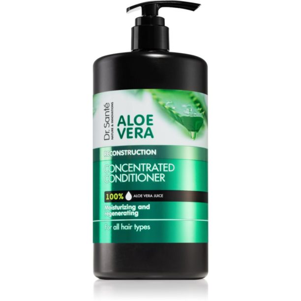 Dr. Santé Aloe Vera подсилващ и възстановяващ балсам с алое вера 1000 мл.