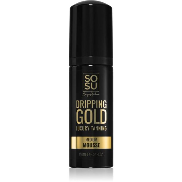 Dripping Gold Luxury Tanning Mousse Medium автобронзант-мус 150 мл.