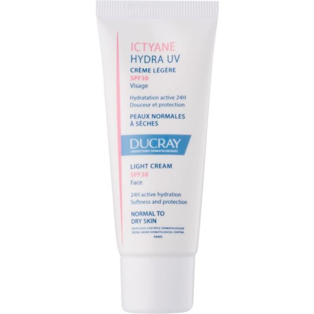 Ducray Ictyane лек крем за нормална към суха кожа SPF 30 40 мл.